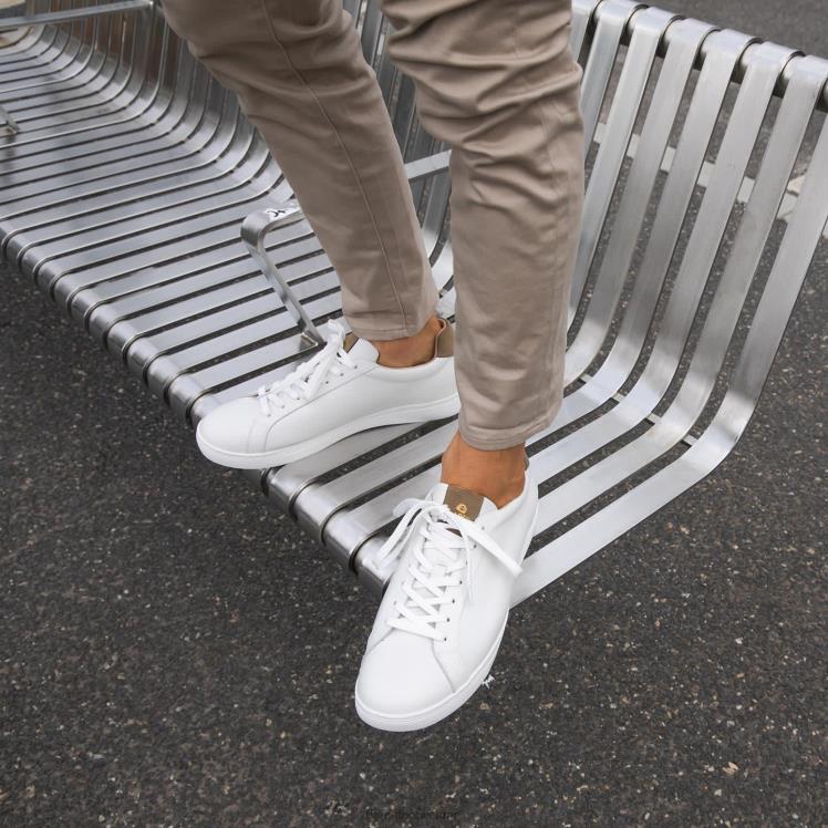 Bared Footwear hombres azufre zapatillas blancas y topo 4Z00460