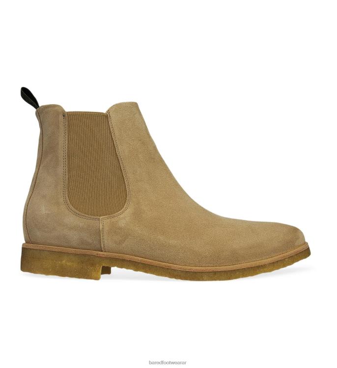 Bared Footwear hombres bismuto botas de ante color arena 4Z00467