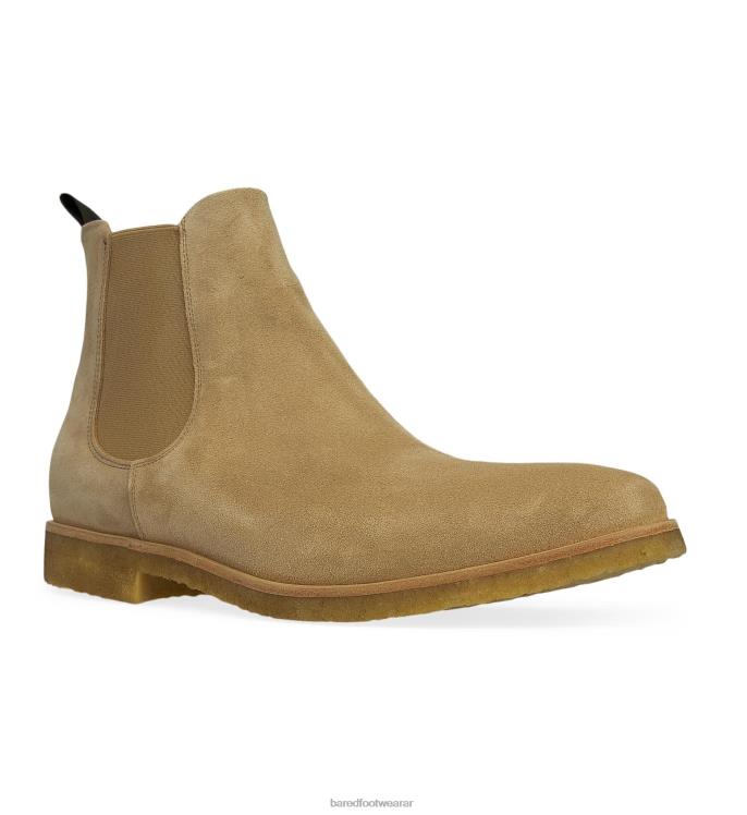 Bared Footwear hombres bismuto botas de ante color arena 4Z00467