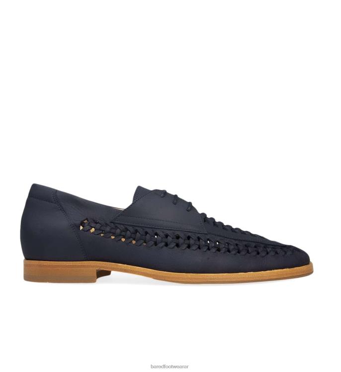Bared Footwear hombres curio náuticos de nubuck azul marino 4Z00429
