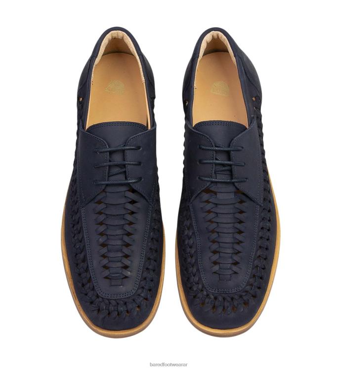 Bared Footwear hombres curio náuticos de nubuck azul marino 4Z00429