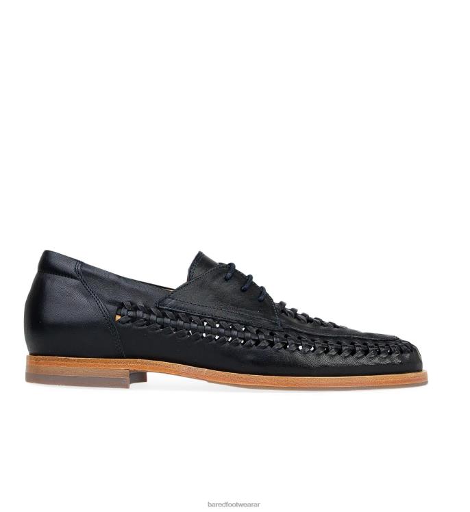 Bared Footwear hombres curio náuticos de piel azul marino 4Z00428