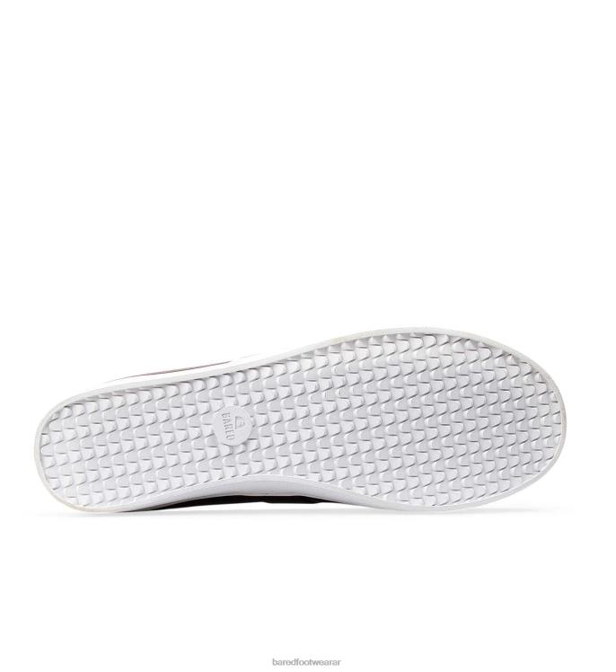 Bared Footwear hombres dirigir tenis de cuero color chocolate 4Z00426