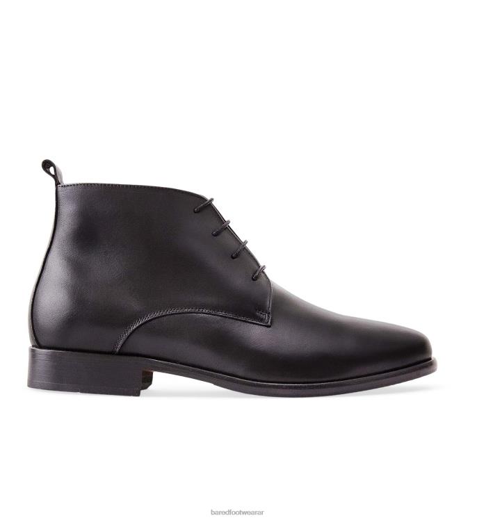 Bared Footwear hombres dubnio botas de cuero negro 4Z00434
