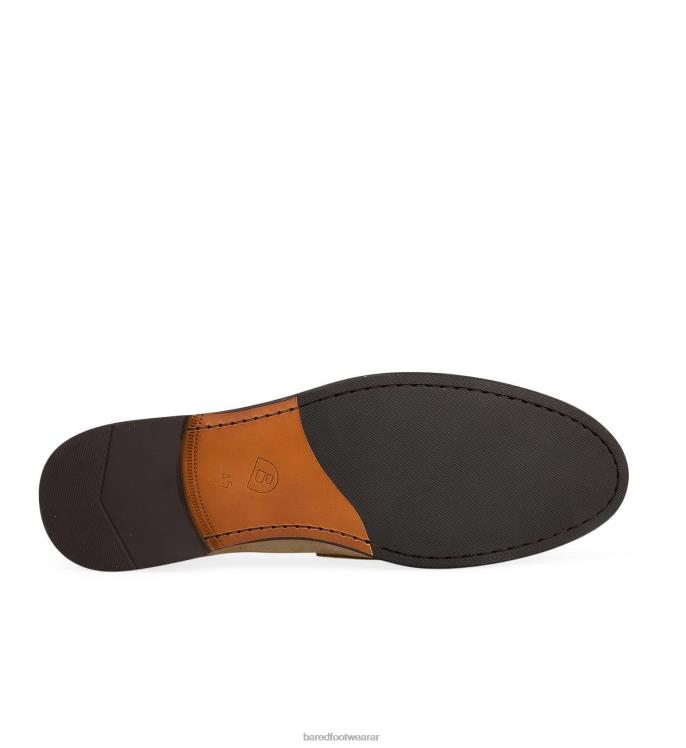 Bared Footwear hombres electro 2 mocasines de ante color arena 4Z00454