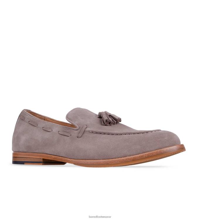 Bared Footwear hombres escandio 2 mocasines de ante con setas 4Z00465