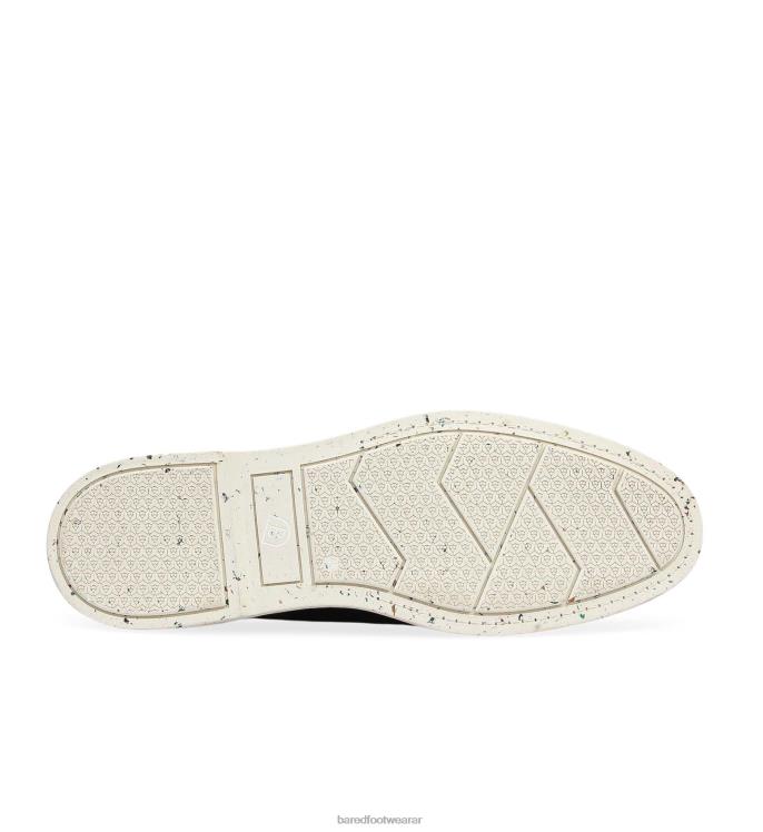 Bared Footwear hombres firme zapatos con cordones de ante azul marino 4Z00455