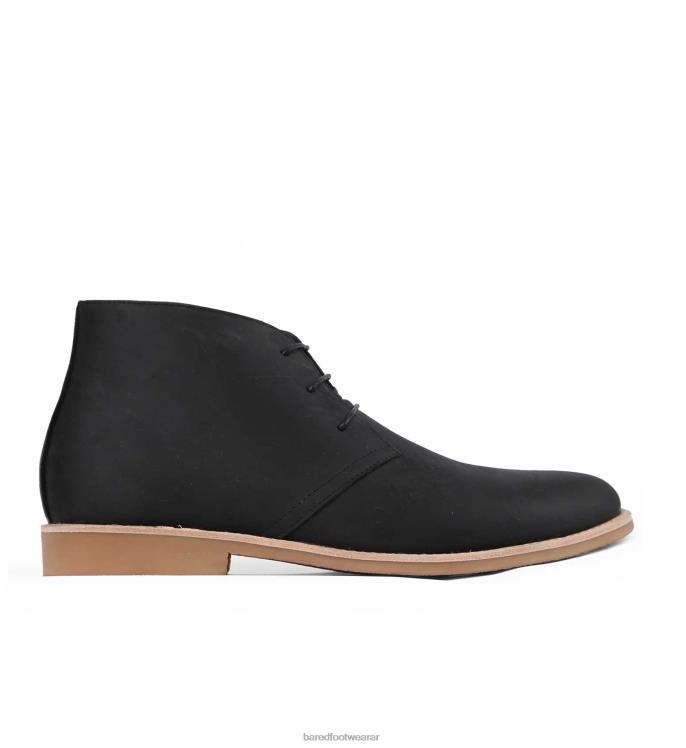 Bared Footwear hombres hidrogeno 2 botas negras de nubuck 4Z00459