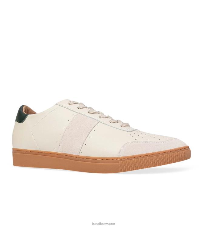 Bared Footwear hombres magnox zapatillas de cuero crudo con suela de goma 4Z00456