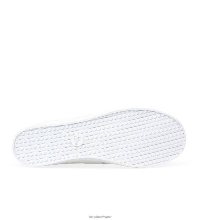 Bared Footwear hombres magnox zapatillas de deporte de cuero blanco 4Z00457