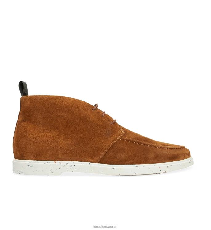 Bared Footwear hombres nicromo botas de ante tostado 4Z00466