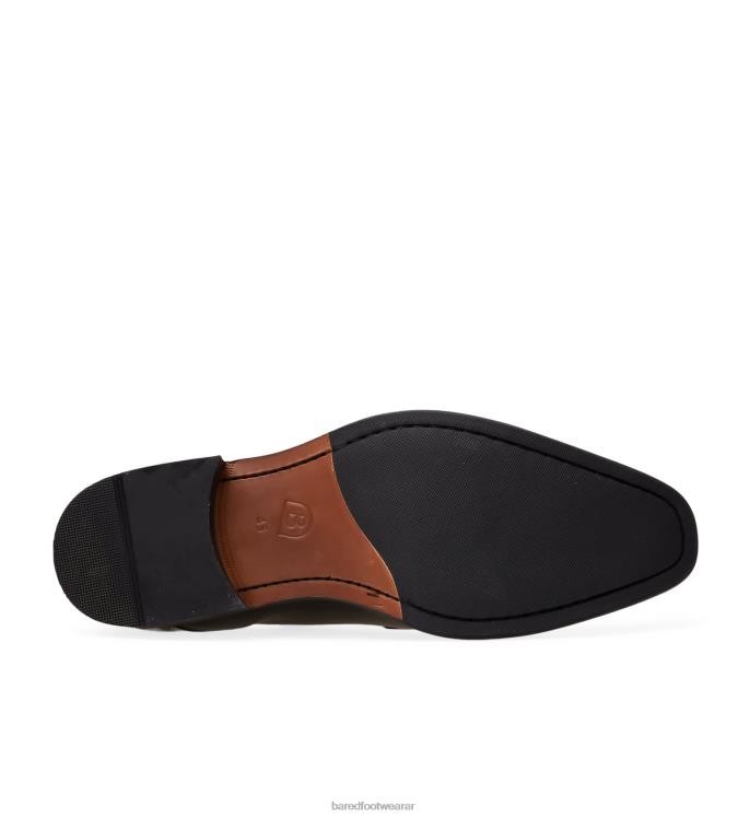 Bared Footwear hombres osmio zapatos con cordones de cuero caoba 4Z00414