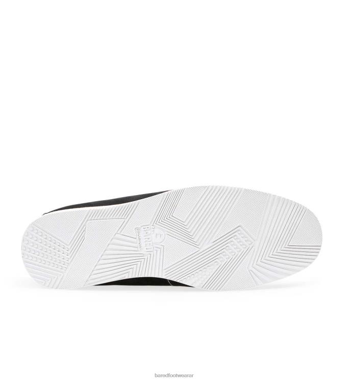 Bared Footwear hombres polonio zapatos náuticos de nobuk asfáltico 4Z00442