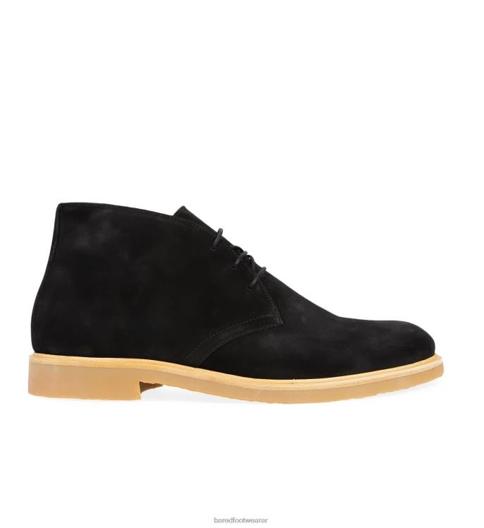 Bared Footwear hombres radón botas de ante negro 4Z0049