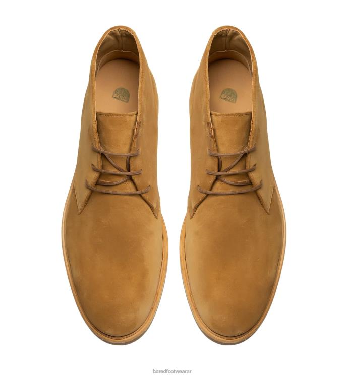 Bared Footwear hombres radón cordones de gamuza marrón 4Z0048