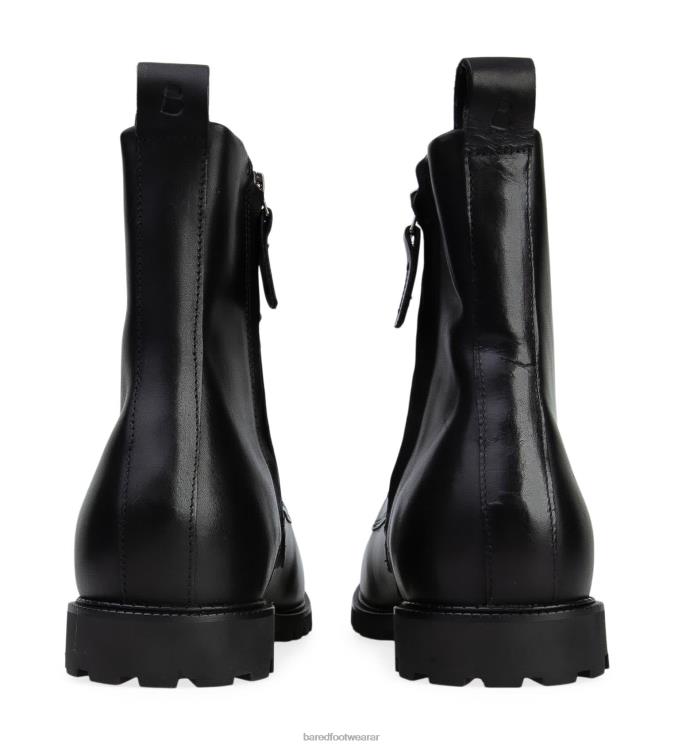 Bared Footwear hombres selenio 2 botas de cuero negro 4Z00410
