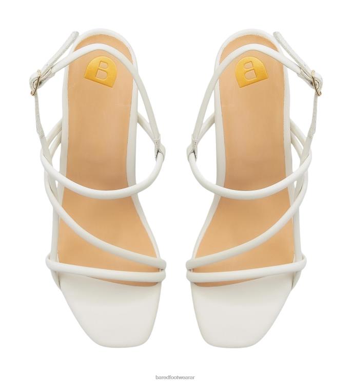 Bared Footwear mujer aguijón tacones altos de cuero de porcelana 4Z004108