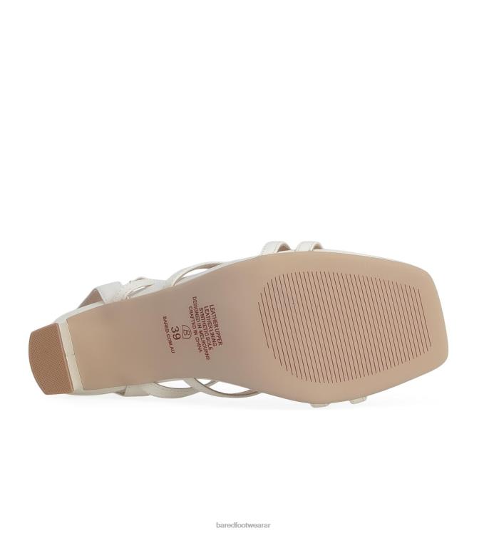 Bared Footwear mujer akalat tacones altos de cuero crudo 4Z004184