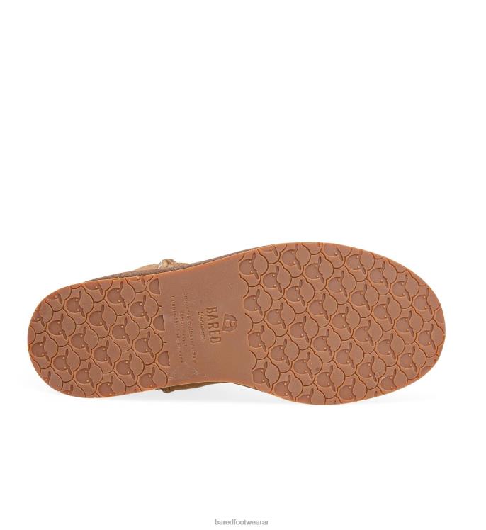 Bared Footwear mujer bota de casa clásica 2 pantuflas castañas 4Z00461