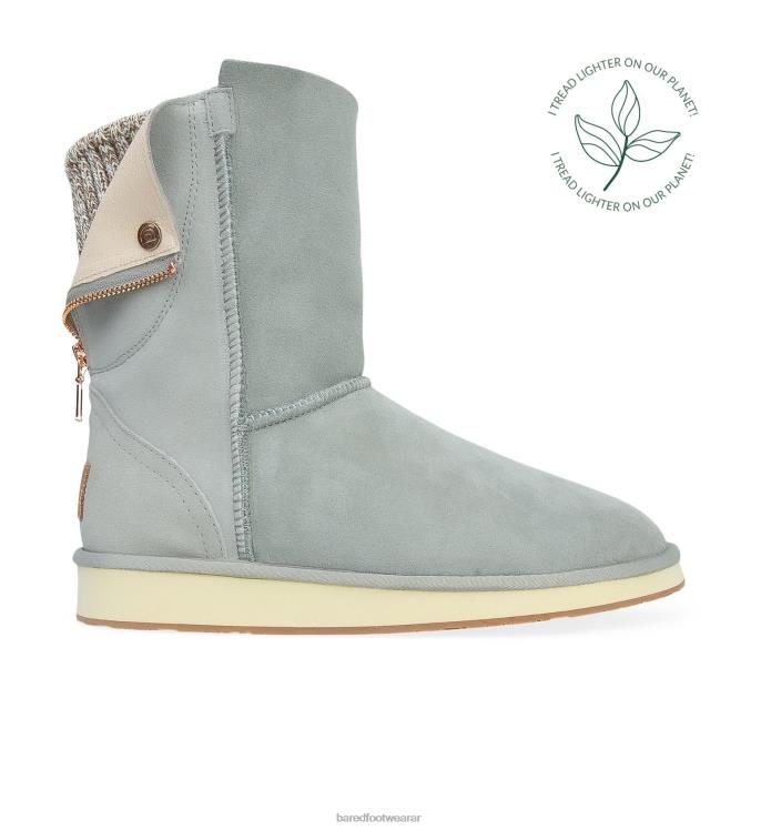 Bared Footwear mujer bota de casa de punto 2 pantuflas azules empolvadas 4Z004298