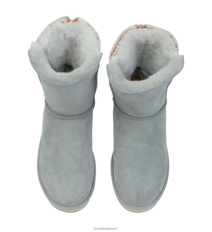 Bared Footwear mujer bota de casa de punto 2 pantuflas azules empolvadas 4Z004298