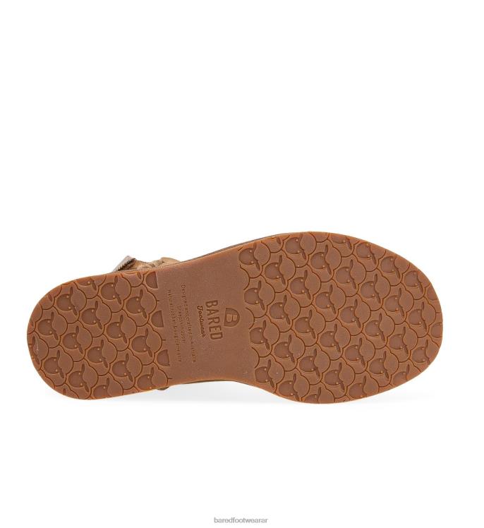 Bared Footwear mujer bota de casa de punto 2 pantuflas castañas 4Z004297
