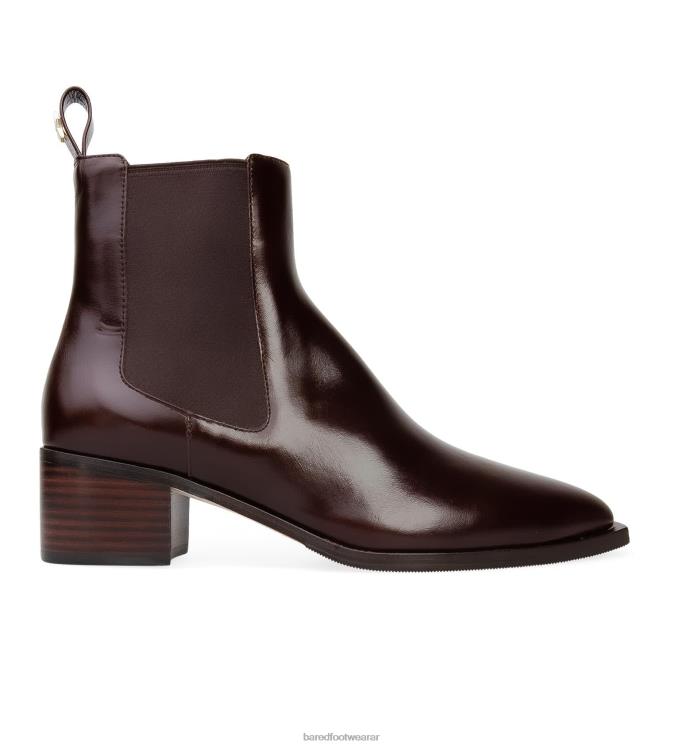 Bared Footwear mujer canario botas de tacón boxed de roble oscuro 4Z004102