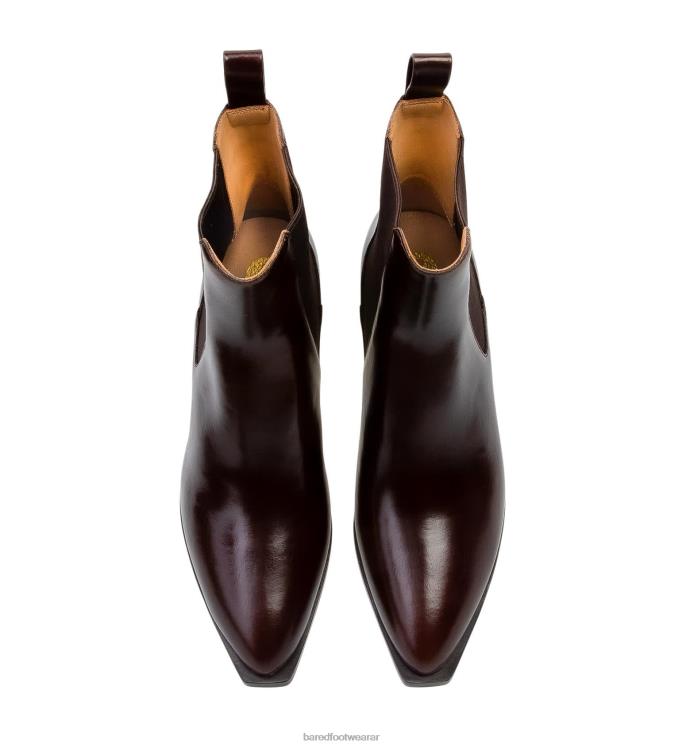 Bared Footwear mujer canario botas de tacón boxed de roble oscuro 4Z004102