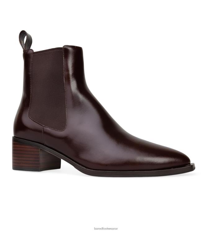Bared Footwear mujer canario botas de tacón boxed de roble oscuro 4Z004102