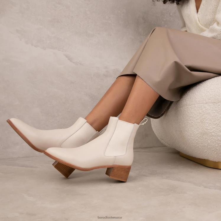 Bared Footwear mujer canario botas planas de piel color crudo 4Z004235