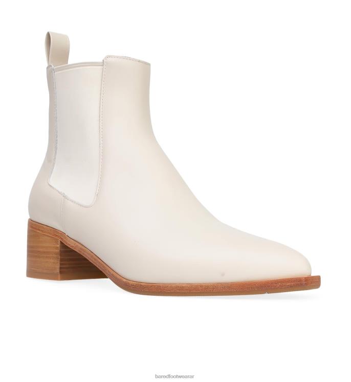 Bared Footwear mujer canario botas planas de piel color crudo 4Z004235