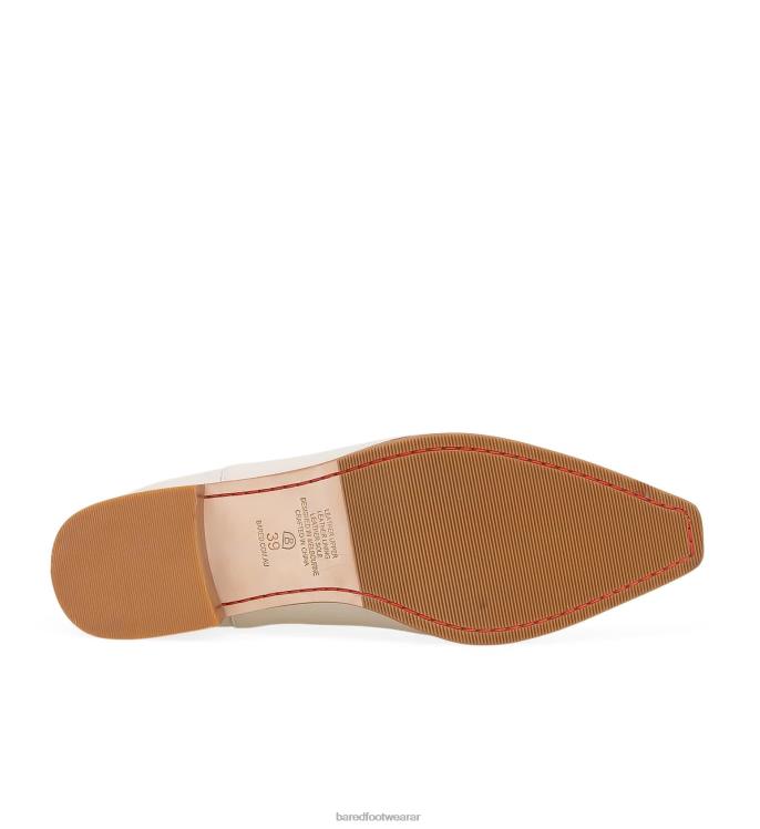 Bared Footwear mujer canario botas planas de piel color crudo 4Z004235