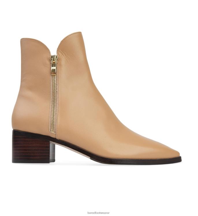 Bared Footwear mujer canastera botas de tacón de piel con conchas marinas 4Z004209