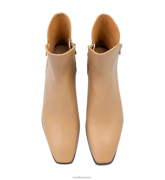 Bared Footwear mujer canastera botas de tacón de piel con conchas marinas 4Z004209