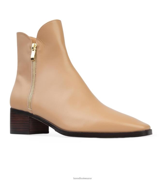 Bared Footwear mujer canastera botas de tacón de piel con conchas marinas 4Z004209