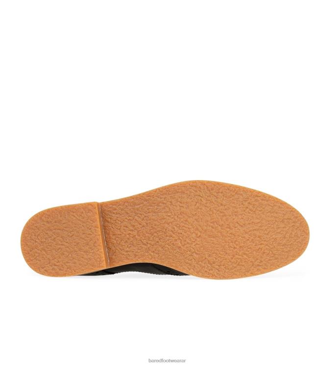 Bared Footwear mujer canastero zapatos planos negros con doble hebilla 4Z004139