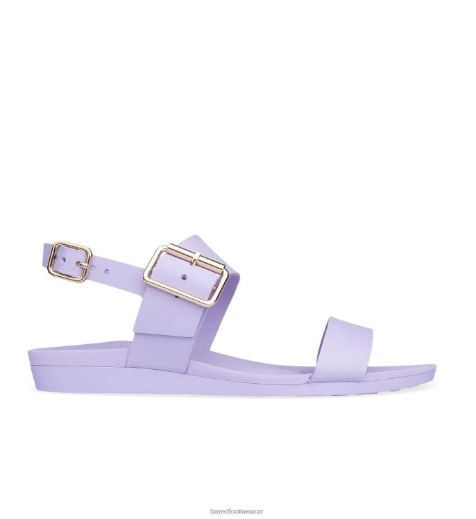Bared Footwear mujer correlimos sandalias planas goma lila 4Z004252