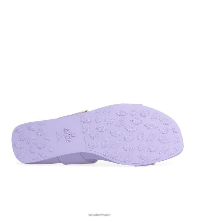 Bared Footwear mujer correlimos sandalias planas goma lila 4Z004252