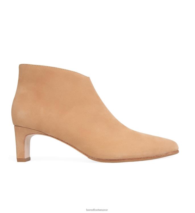 Bared Footwear mujer culiblanco botas de tacón de nubuck con conchas marinas 4Z004189