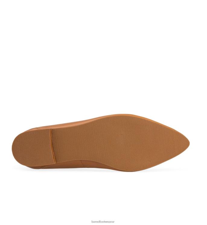 Bared Footwear mujer currawong iii bailarinas de cuero tostado 4Z004289