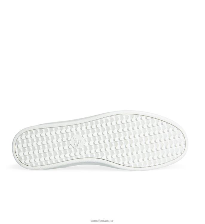 Bared Footwear mujer cálao 3 zapatillas blancas de piel y pelo de becerro con motivo de leopardo 4Z004251