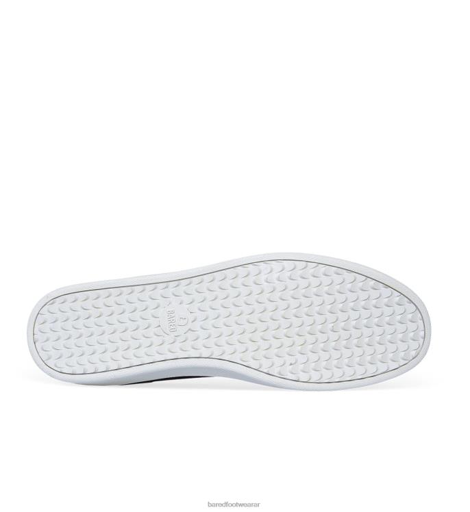 Bared Footwear mujer cálao 3 zapatillas de deporte de cuero negro 4Z004125