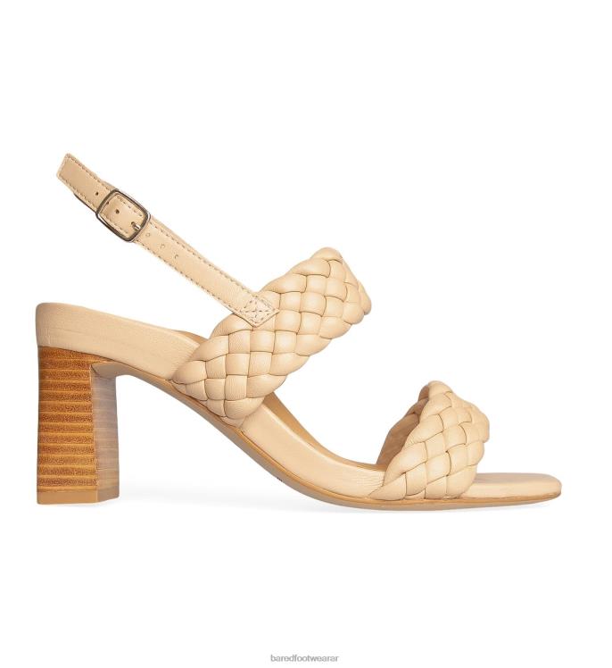 Bared Footwear mujer elachura tacones altos de cuero arena 4Z004179