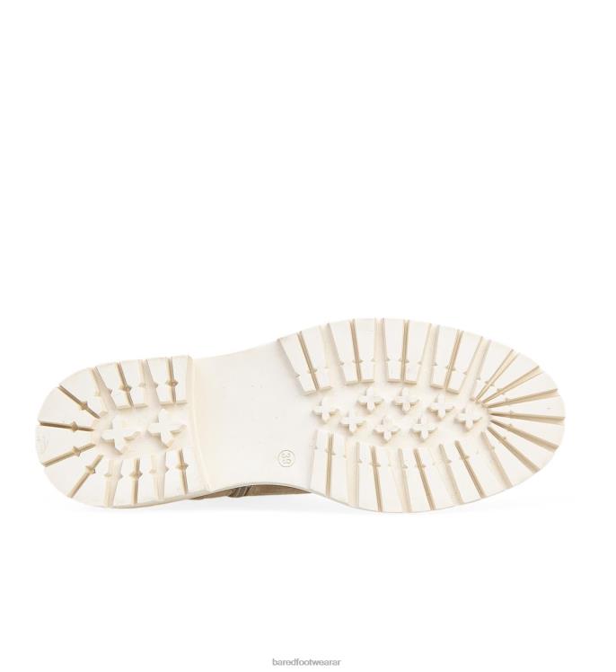 Bared Footwear mujer falaropo botas planas de ante almendras 4Z00493