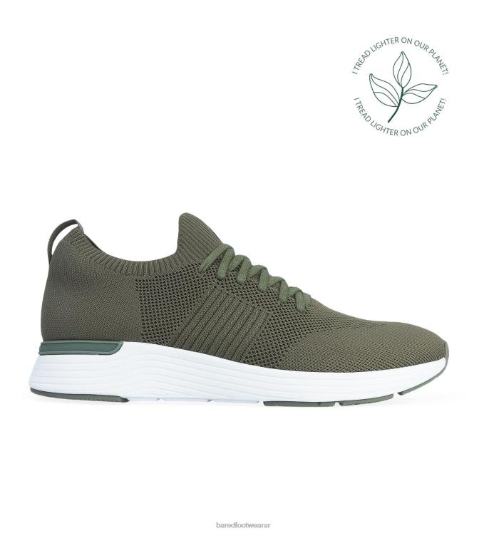 Bared Footwear mujer genio tenis caqui de punto 4Z004128