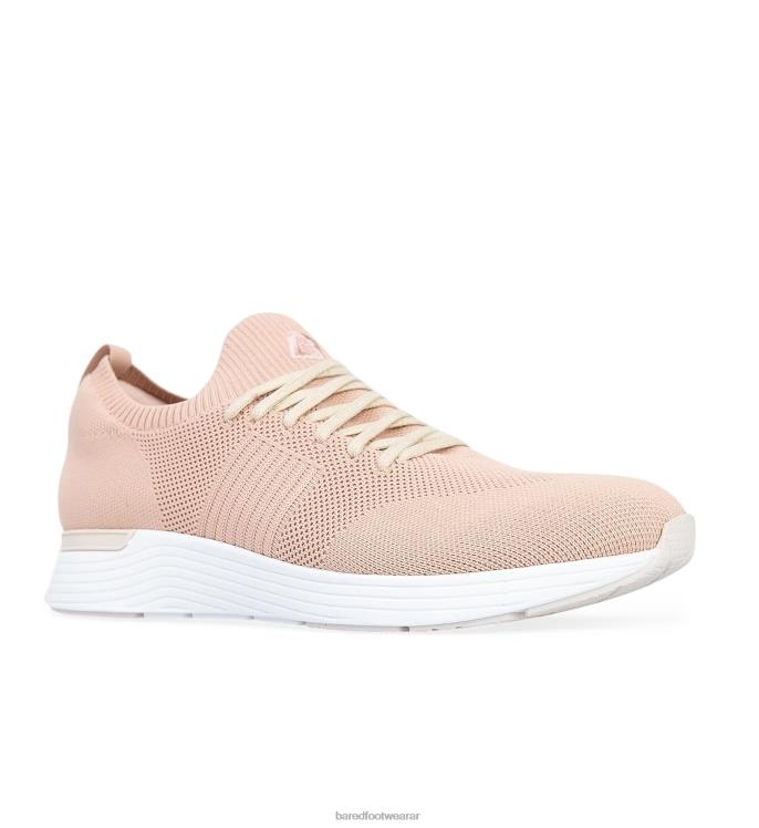 Bared Footwear mujer genio tenis de punto rosa empolvado 4Z004131