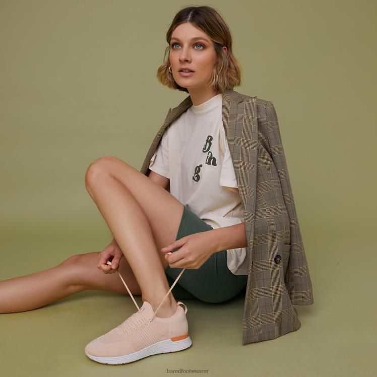 Bared Footwear mujer genio tenis de punto rubor 4Z004197