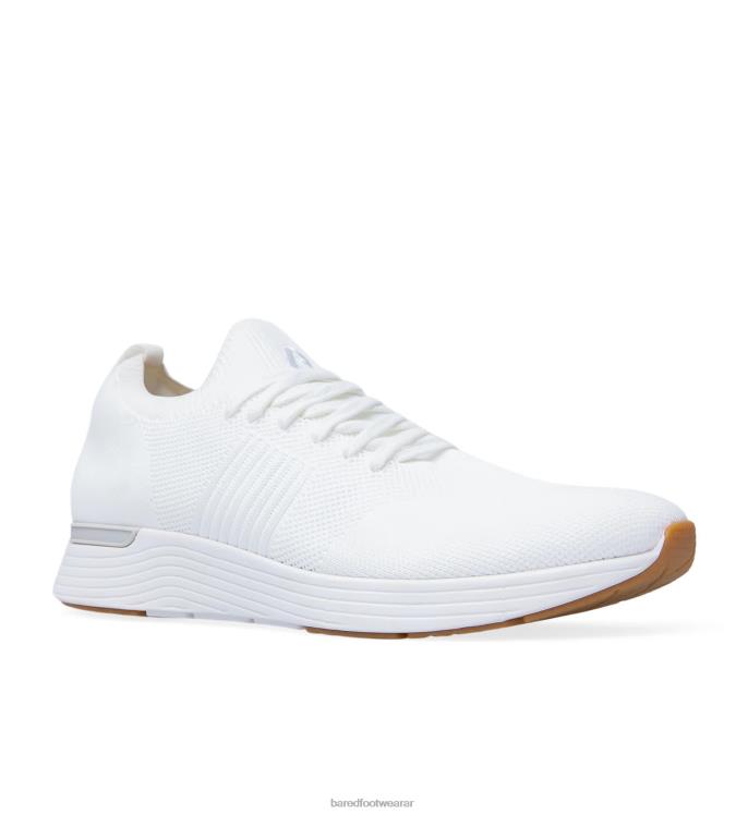 Bared Footwear mujer genio zapatillas blancas de punto 4Z004129
