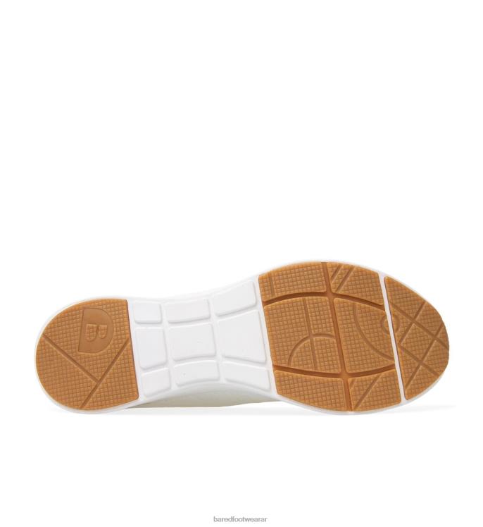 Bared Footwear mujer genio zapatillas blancas de punto 4Z004129