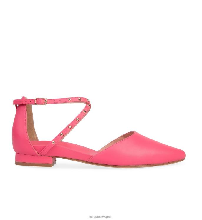 Bared Footwear mujer grackle bailarinas de piel rosa caramelo 4Z004138
